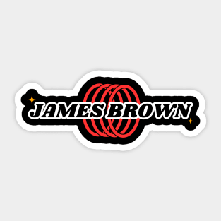 James Brown // Ring Sticker